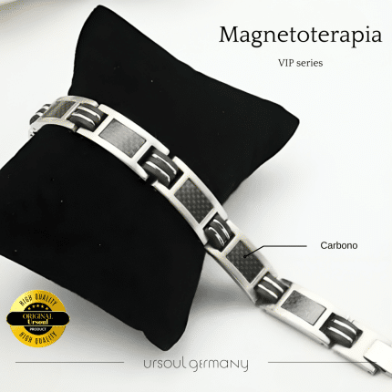 Pulsera de magnetoterapia con carbono