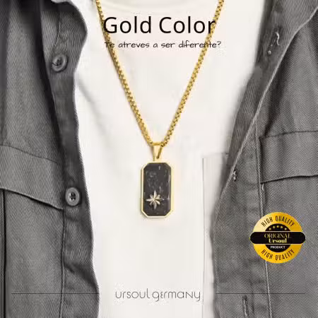 Accesorio masculino Ursoul Germany con carbono negro, garantía y envío gratis